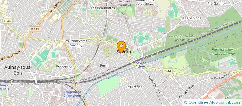 localisation de l'entreprise X FAM à SEVRAN