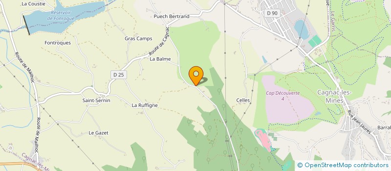 localisation de l'entreprise X FEST ORGANISATION à CAGNAC-LES-MINES