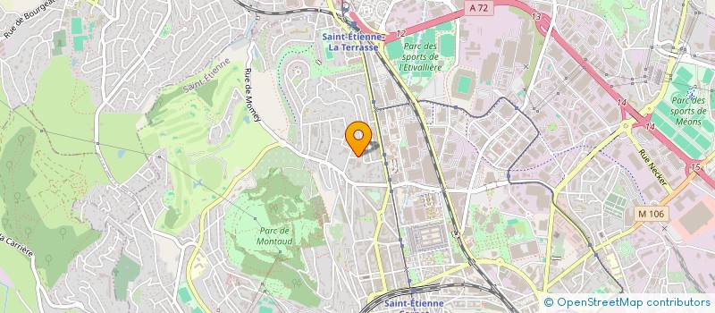 localisation de l'entreprise X INVEST  SAINT-ETIENNE