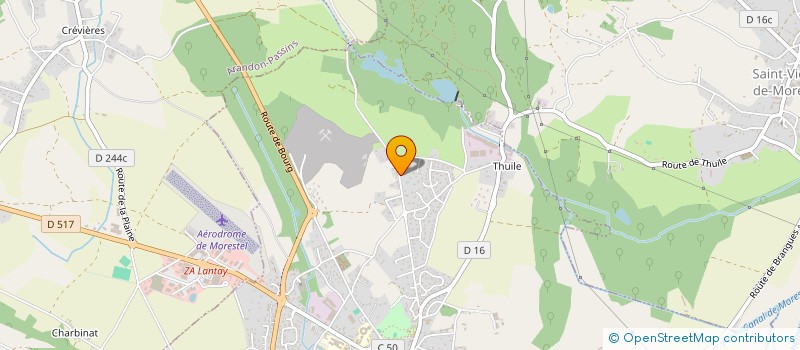 localisation de l'entreprise X ISELET  MORESTEL