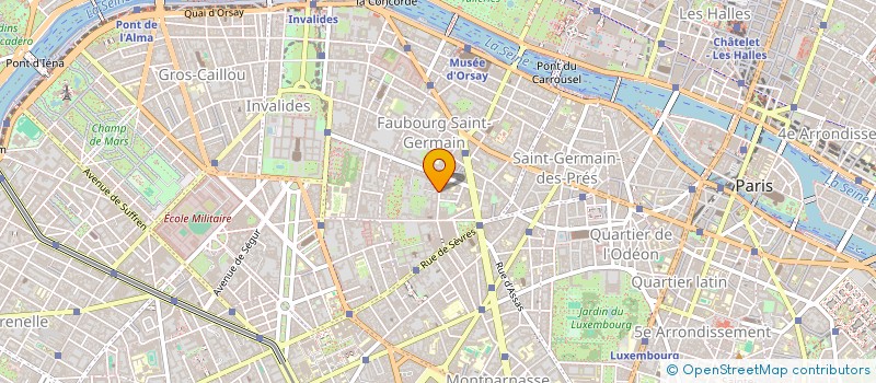 localisation de l'entreprise X.J CONSULTANT  PARIS