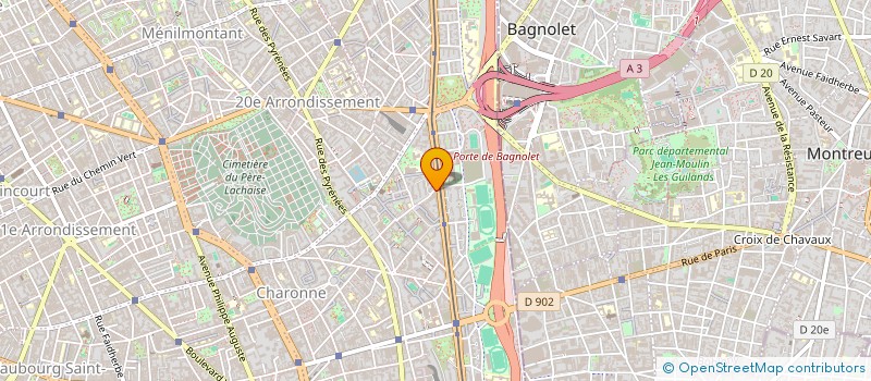 localisation de l'entreprise X.L. DISTRIBUTION  PARIS