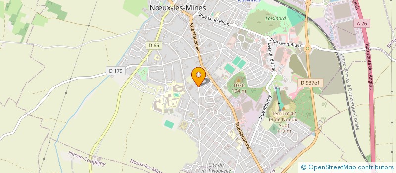 localisation de l'entreprise X L LOOK  NUX-LES-MINES