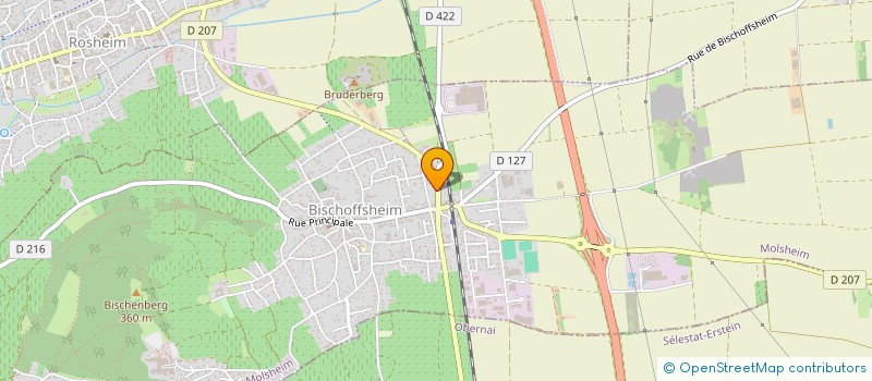 localisation de l'entreprise X LIGHTING  BISCHOFFSHEIM