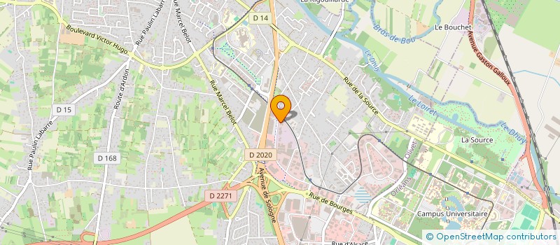 localisation de l'entreprise X&LLENCE à OLIVET