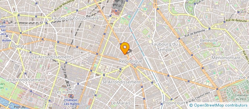 localisation de l'entreprise X M  PARIS