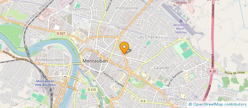 localisation de l'entreprise X M HOLDING  MONTAUBAN