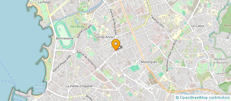 localisation de l'entreprise X.M.L à MARSEILLE