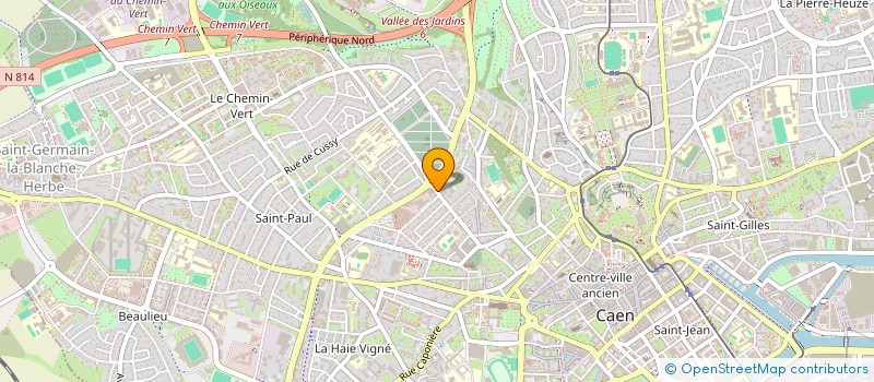 localisation de l'entreprise X-MAIN à CAEN