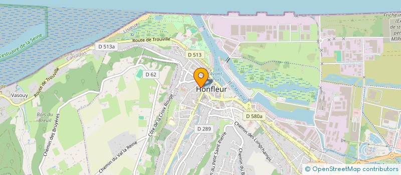 localisation de l'entreprise X-MAN à HONFLEUR