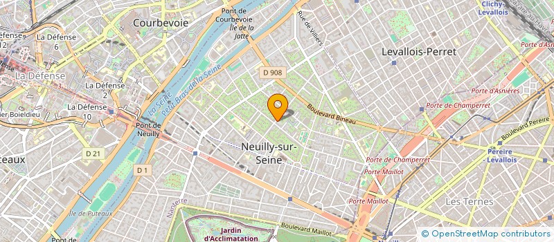 localisation de l'entreprise X MARIE ZEPHIRCOSTA DE BEAUREGARD à NEUILLY-SUR-SEINE