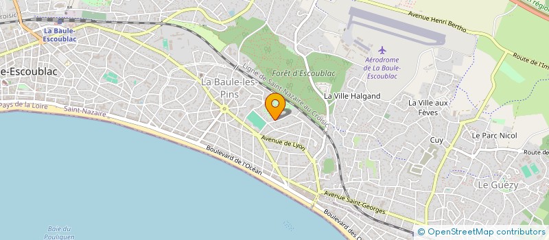 localisation de l'entreprise X MAX LIMITED à LA BAULE-ESCOUBLAC