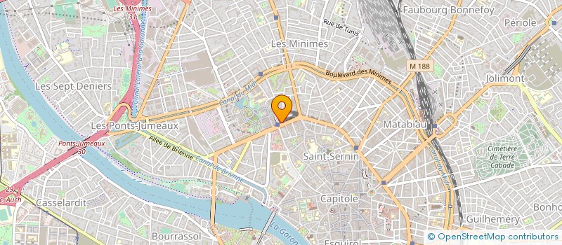 localisation de l'entreprise X - NAV  TOULOUSE