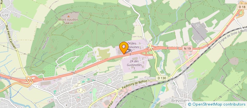 localisation de l'entreprise X.NOV DISTRIBUTION  HERICOURT