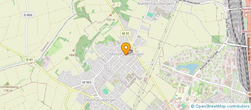 localisation de l'entreprise X-PERTISE CONSULTING à MITTELHAUSBERGEN