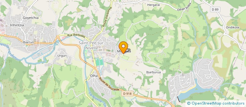 localisation de l'entreprise X-PLORATEURS  SAINT-PEE-SUR-NIVELLE