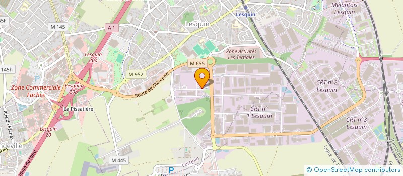 localisation de l'entreprise X''PRESS à LESQUIN