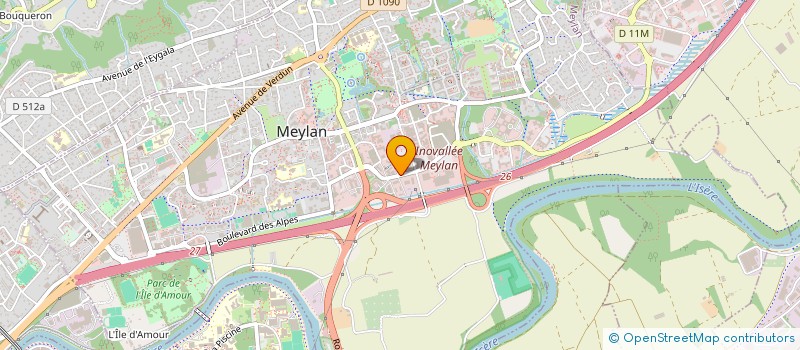 localisation de l'entreprise X REM à MEYLAN