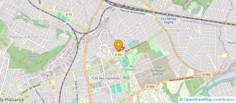 localisation de l'entreprise X-SHUTTLE à NEUILLY-SUR-MARNE