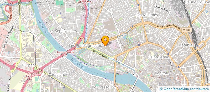 localisation de l'entreprise X-TAB à TOULOUSE