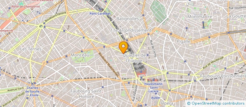 localisation de l'entreprise X TEL à PARIS