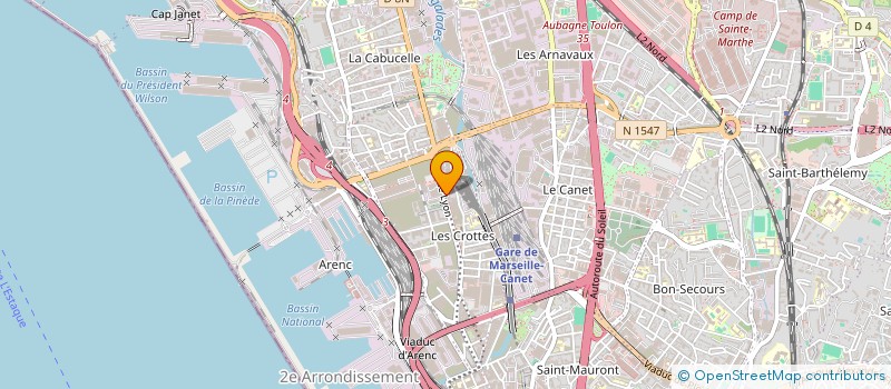 localisation de l'entreprise X TIM à MARSEILLE