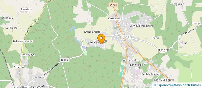 localisation de l'entreprise X-TREM AVENTURE à CAMORS