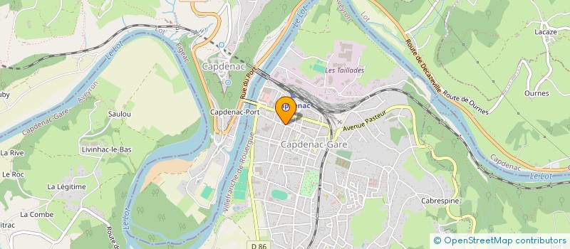 localisation de l'entreprise X TREM RIDE  CAPDENAC-GARE