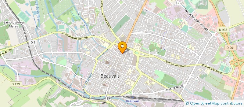 localisation de l'entreprise X-TREME à BEAUVAIS