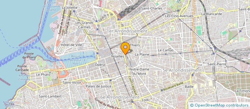 localisation de l'entreprise X V M à MARSEILLE