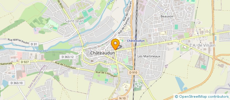 localisation de l'entreprise X.Y.G. à CHATEAUDUN