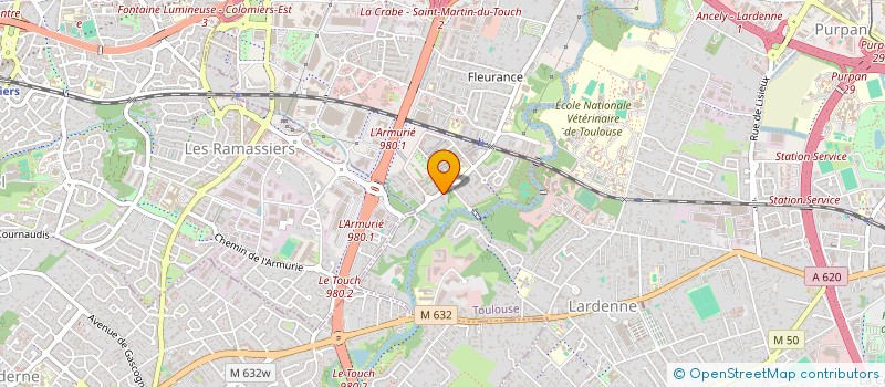 localisation de l'entreprise X, Y, ZEN  TOULOUSE