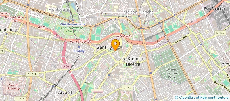 localisation de l'entreprise X                             YVONNFILLO à GENTILLY