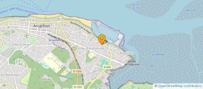 localisation de l'entreprise X2C à ARCACHON
