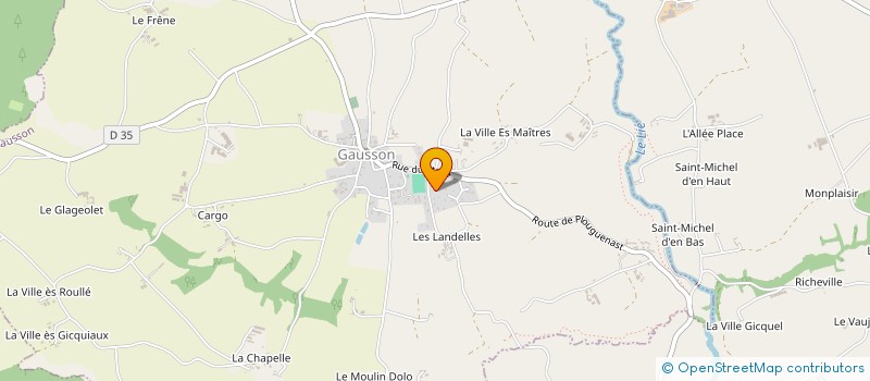 localisation de l'entreprise X2EJR  GAUSSON