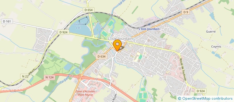localisation de l'entreprise X3 FRANCE à L'ISLE-JOURDAIN