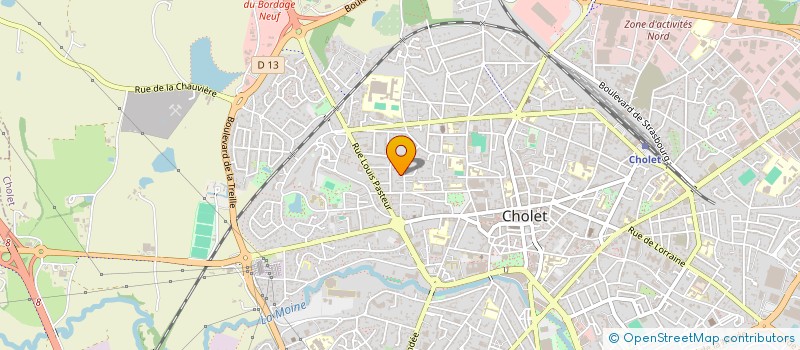 localisation de l'entreprise XAAL FINANCE à CHOLET