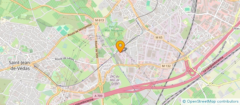 localisation de l'entreprise XABECA  MONTPELLIER