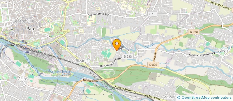 localisation de l'entreprise XABELO  BIZANOS