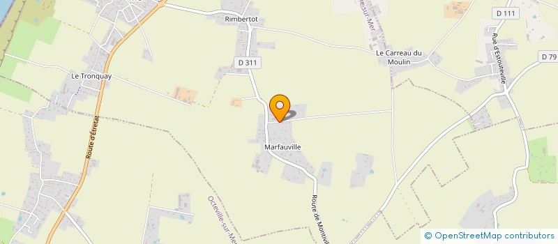 localisation de l'entreprise XABERT HOLDING  CAUVILLE-SUR-MER