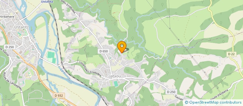 localisation de l'entreprise XABI BETELU  JATXOU