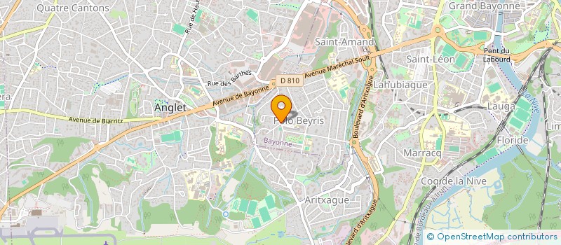 localisation de l'entreprise XABI INVESTISSEMENT à BAYONNE