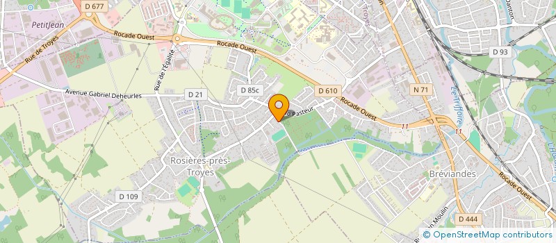 localisation de l'entreprise XABIA  PONT-SAINTE-MARIE