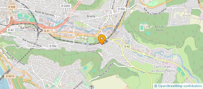 localisation de l'entreprise XABIA  SAINT-LEGER-DU-BOURG-DENIS