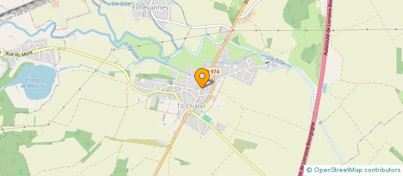 localisation de l'entreprise XACAPA  TIL-CHATEL