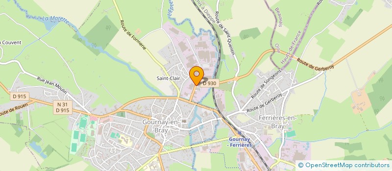 localisation de l'entreprise XAD  GOURNAY-EN-BRAY