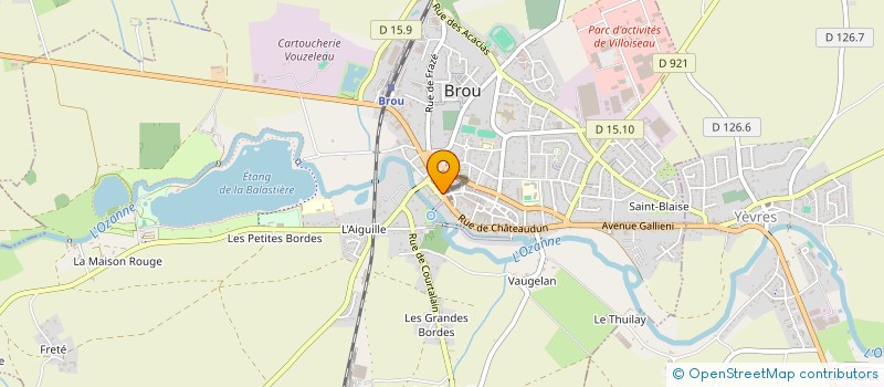 localisation de l'entreprise XADA à BROU