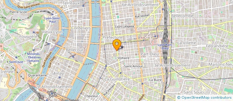 localisation de l'entreprise XADIS à LYON