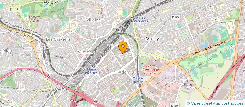 localisation de l'entreprise XADV SCHOOL à MASSY