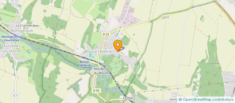 localisation de l'entreprise @XAGONE  BOISSY-L'AILLERIE